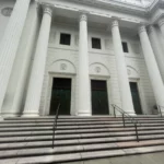 Photo of the Internet Archive's Building Entry Stairs