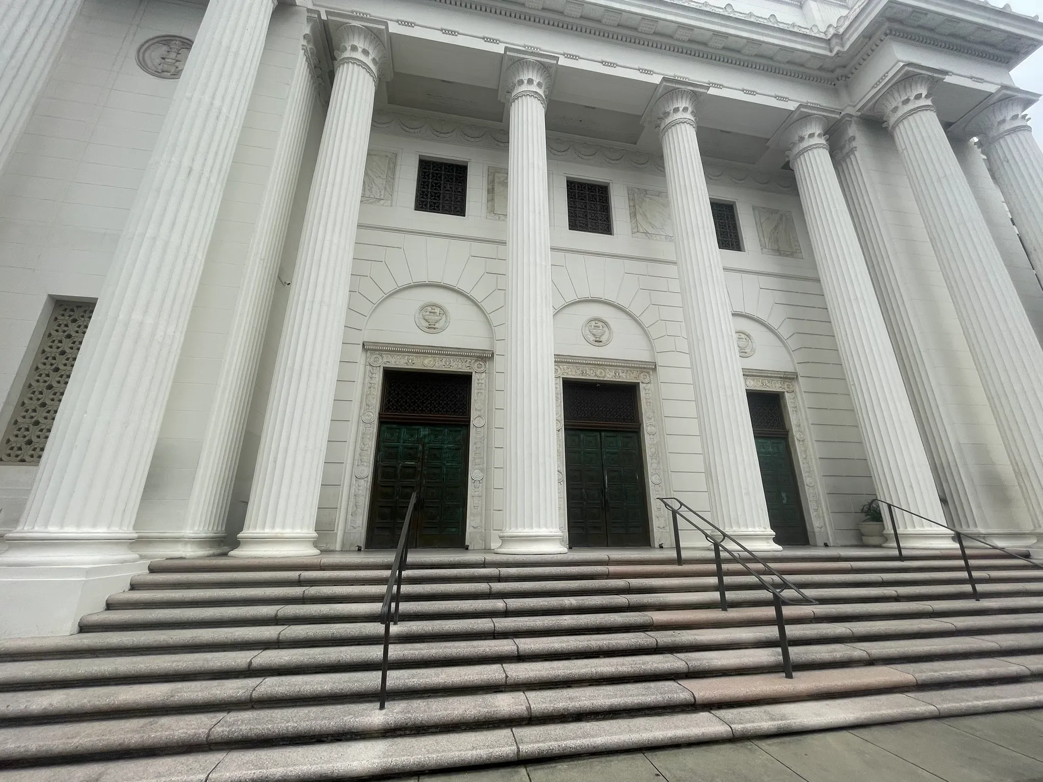 Photo of the Internet Archive's Building Entry Stairs